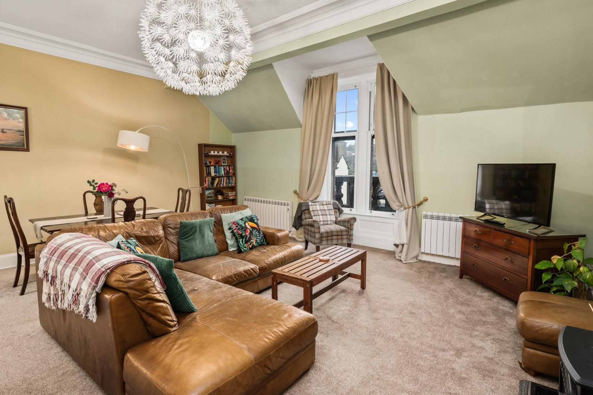 Panoramic Sea Views - Stunning 3Bd Apt & Balcony Oban Bagian luar foto