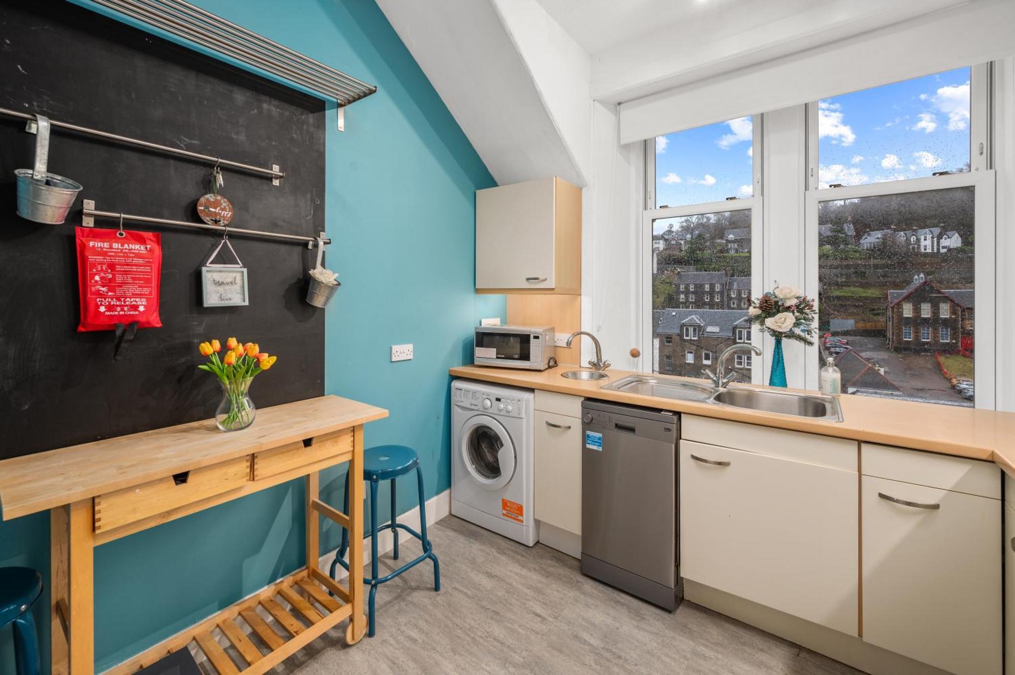 Panoramic Sea Views - Stunning 3Bd Apt & Balcony Oban Bagian luar foto